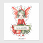 Merry Fairy Christmas Custom-Cut Vinyl Sticker<br><div class="desc">Fügen Sie Ihrer festlichen Saisondekoration eine Touch Zauber hinzu mit unserem Merry Fairy Christmas AI Generated Custom-Cut Vinyl Sticker. Dieser Aufkleber, der mit der neuesten KI-Technologie erstellt wurde, garantiert präzise und detaillierte Bilder, die einen skurrilen Flair in jeden Raum bringen. Das langlebige Vinyl-Material sorgt für Langlebigkeit, Widerstand gegen Schalen und...</div>
