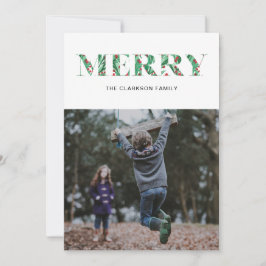 MERRY FEIERTAGSKARTE