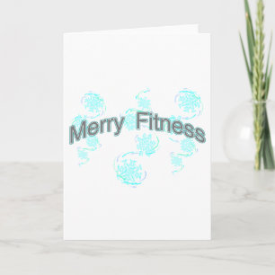 Merry Fitness Feiertagskarte
