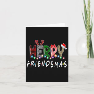 Merry Friendsmas Friends Christmas Matching Xmas G Karte