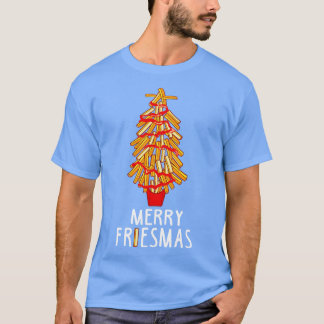 Merry Friesmas Fries Lover Geschenk T-Shirt