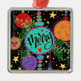 Merry Fun Whimsical Ornament Weihnachten Aus Metall