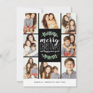 Merry Garland Holiday 8-Foto Collage Weihnachten