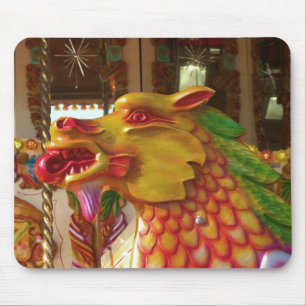 Merry-go-Round-Dragon Mousepad