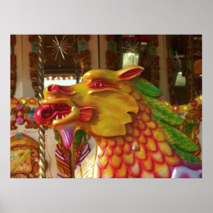 Merry-go-Round-Dragon Poster