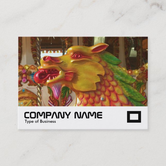 Merry-go-Round-Dragon Visitenkarte (Vorderseite)