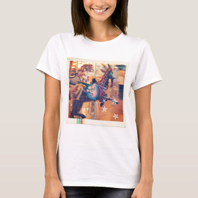 Merry Go Round Goat T-Shirt (Vorderseite)