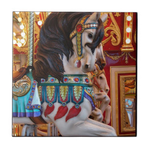 Merry-go-Round-Horse Fliese
