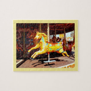Merry-go-Round-Pferd Puzzle