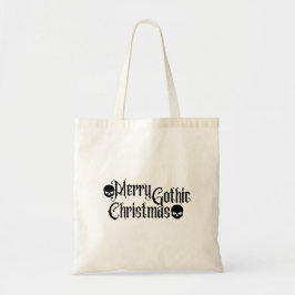 Merry Gothic Christmas Tote Tag Tragetasche