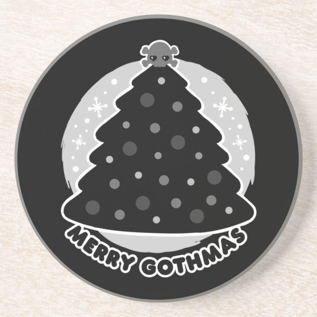 Merry Gothmas Getränkeuntersetzer (Vorne)