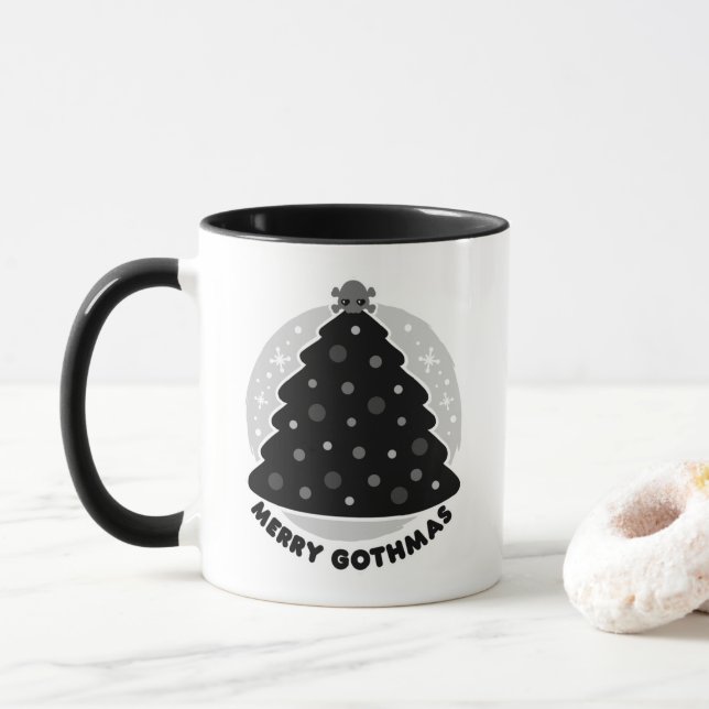 Merry Gothmas Tasse (Mit Donut)