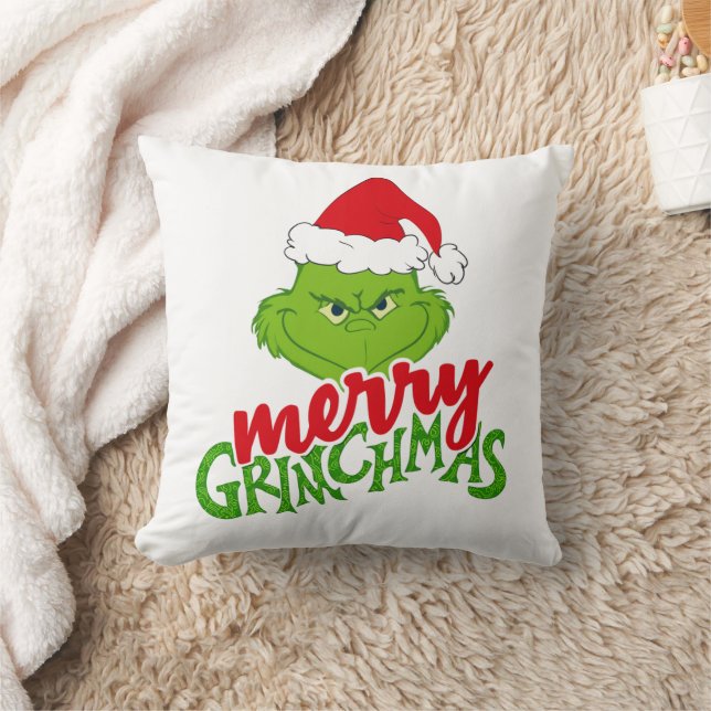 Merry Green Christmas Creature Design Kissen (Decke)