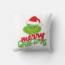 Merry Green Christmas Creature Design Kissen