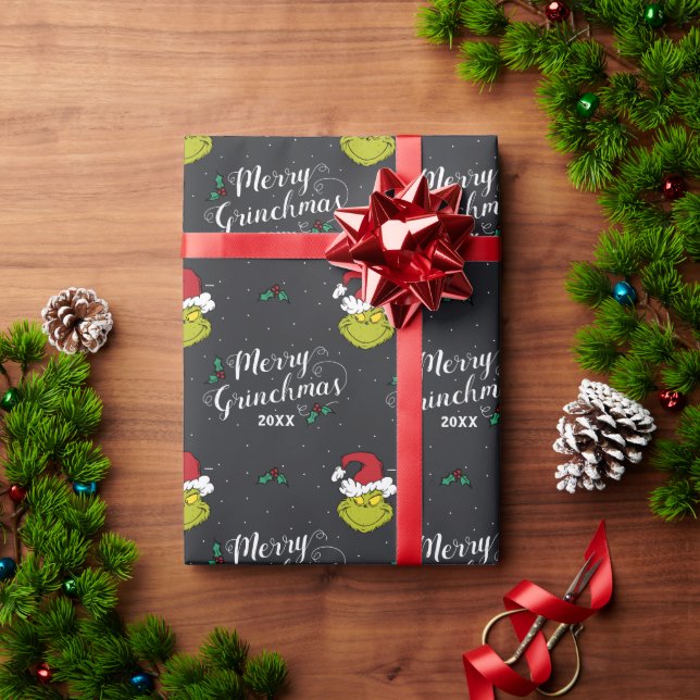 Merry Grinchmas| Grinch Holiday Party Geschenkpapier (Feiertagsgeschenk)