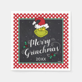 Merry Grinchmas | Grinch Holiday Party Serviette