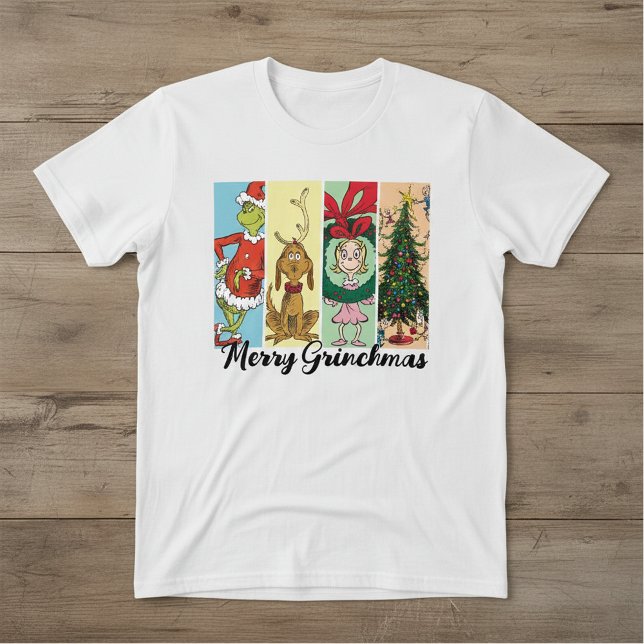 Merry Grinchmas Holiday Collage T-Shirt (Von Creator hochgeladen)