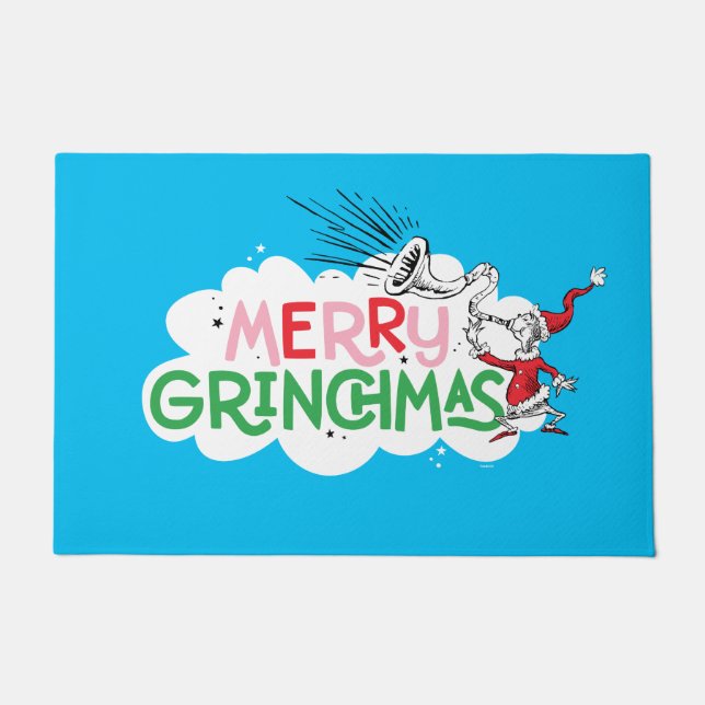 Merry Grinchmas Mister Grinch Fußmatte (Vorderseite)