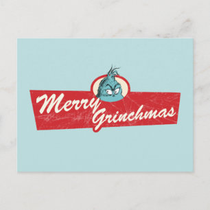 Merry Grinchmas zitieren den Knackpunkt Postkarte