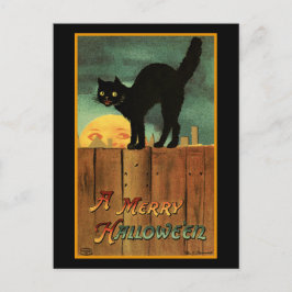 Merry Halloween Feiertagspostkarte
