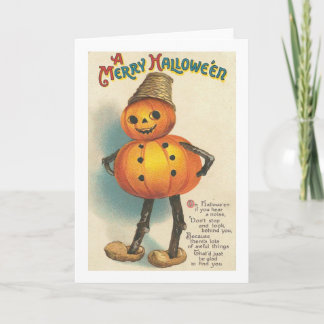 Merry Halloween Karte