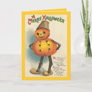 Merry Halloween Karte