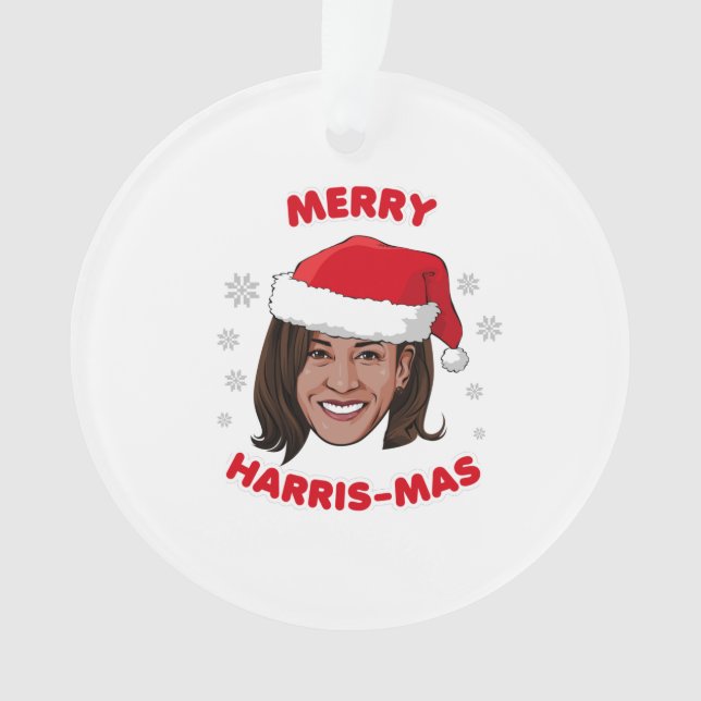 MERRY HARRIS-MAS ORNAMENT (Vorderseite)