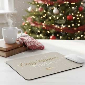 Merry Hearth: Minimalistische Mauspad für gemütlic