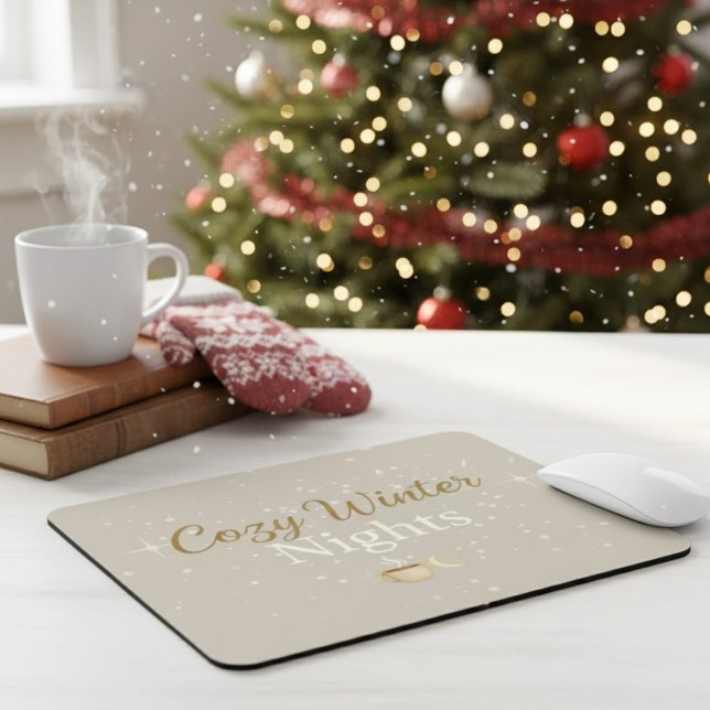 Merry Hearth: Minimalistische Mauspad für gemütlic (Von Creator hochgeladen)
