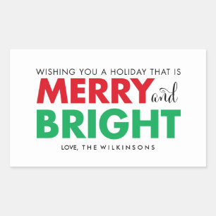 Merry Holiday Sticker