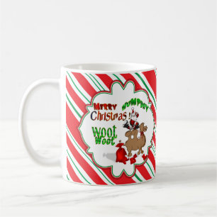 Merry Hump Day Camel Christmas Candy Cane Woot Kaffeetasse