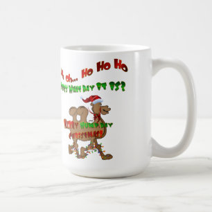 Merry Hump Day Camel Christmas HO HO HO Kaffeetasse