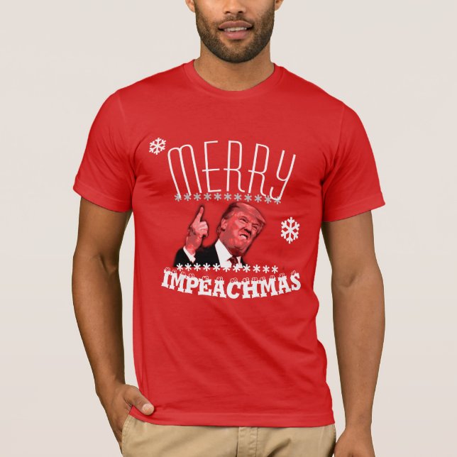 Merry Impeachmas Loser Trump Shirt 5 (Vorderseite)