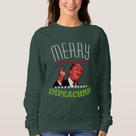 Merry Impeachmas Loser Trump Sweater Sweatshirt