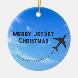 Merry Jet-Set Weihnachtsschmuck - Sky