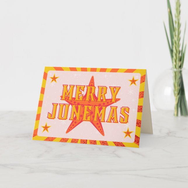 Merry Junemas Card Karte (Vorderseite)