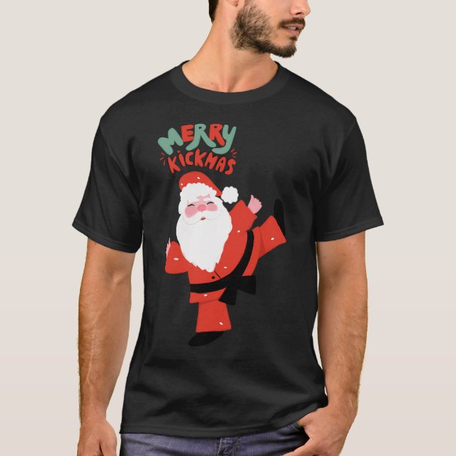 Merry Kickmas T-Shirt (Vorderseite)