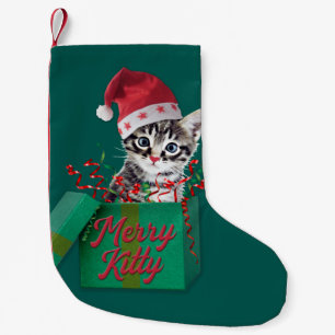 Merry Kitty, Frohe Weihnachten Kleiner Weihnachtsstrumpf