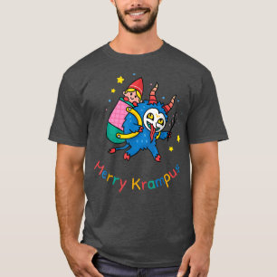 Merry Krampus Baby Sitting Claus Weihnachtskids Bo T-Shirt