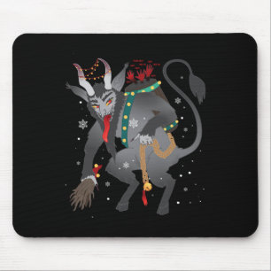 Merry Krampus Horror Weihnachts-Böse Pajama Evil P Mousepad