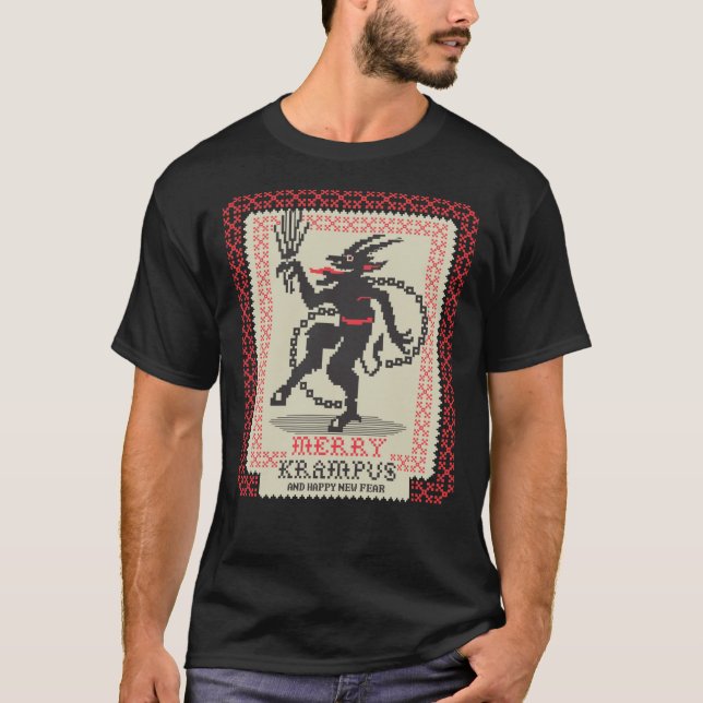 Merry krampus Klassischer T - Shirt (Vorderseite)
