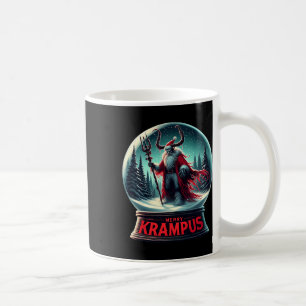 Merry Krampus Krampus kommt in die Stadt Xmas Horr Kaffeetasse