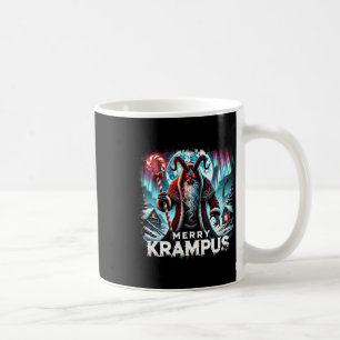 Merry Krampus Mythische Weihnachts Weihnachten Hor Kaffeetasse