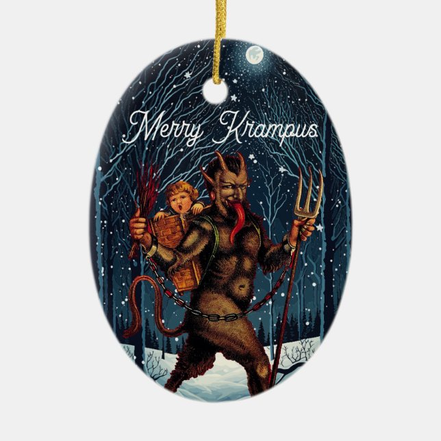 Merry Krampus Ornament (Vorne)