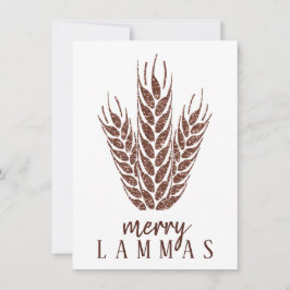 Merry Lammas Herbst Glitzer Weizen Pagan Urlaub