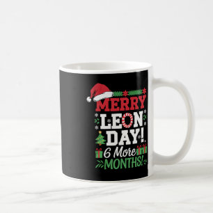 Merry Leon Day Weihnachten Ckwards Funny Christmas Kaffeetasse