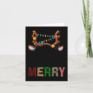 Merry leopard pajama Frauen chaotischen Knospen Re Karte