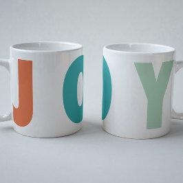 MERRY LIEBE JOY | FARBENE WEIHNACHTSMITTEL KAFFEETASSE