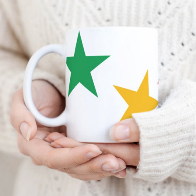 MERRY LIEBE JOY | FARBENE WEIHNACHTSMITTEL KAFFEETASSE (Von Creator hochgeladen)