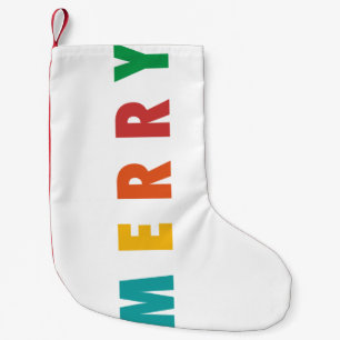 MERRY LIEBE JOY FARBENE WEIHNACHTSMITTEL KLEINER WEIHNACHTSSTRUMPF